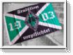 Fahne 1903 - Tradition verpflichtet (Raute)